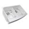 Nantucket Sinks Retrofit Glacierstone Double Bowl EZApron Kitchen Sink NS-GSEZA32D - alternate 6